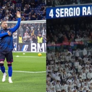 拉莫斯重回伯纳乌 皇马球迷起立鼓掌致敬传奇